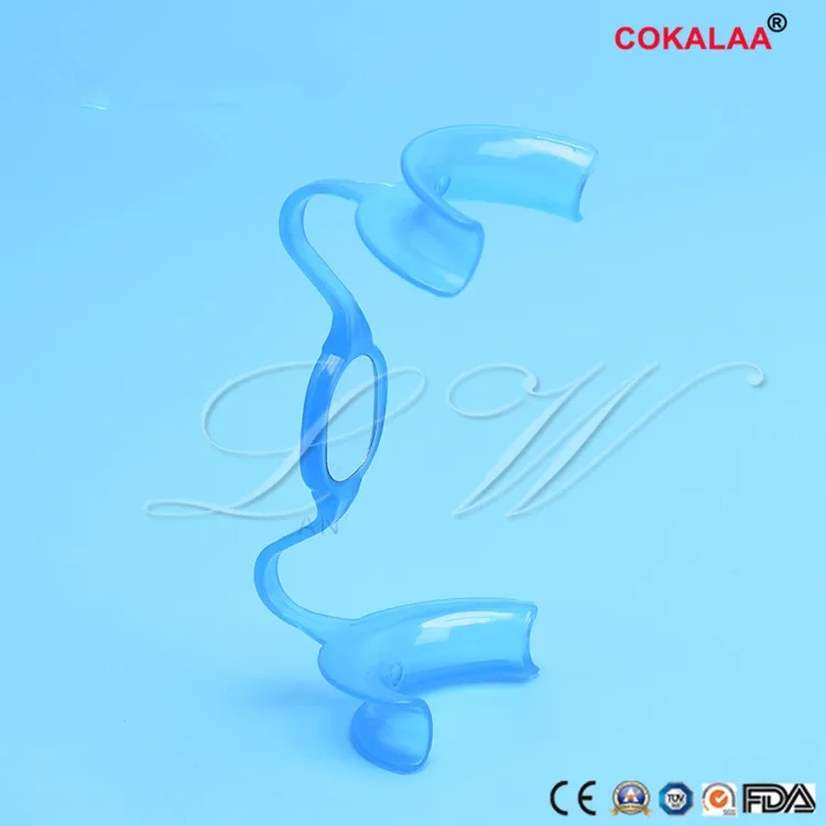5 pcs Dental Materials m Type Intraoral Cheek Retractor Teeth Whitener Mouth Opener Dentist Equipment With Mirror | Красота и