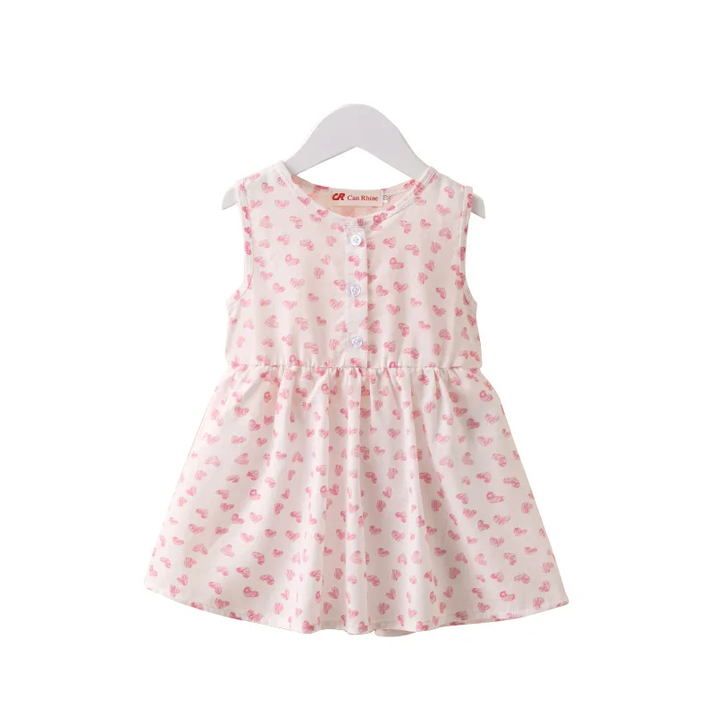 2019 летние платья для девочек одежда малышей с цветочным принтом вечерние костюмы