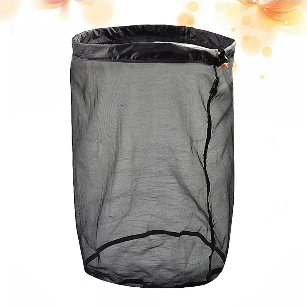 

Color Matching Mesh Drawstring Storage Bag Compressed Bag Mesh Organizer Multifunctional Laundry Storage Bag Large Capacity Dirt