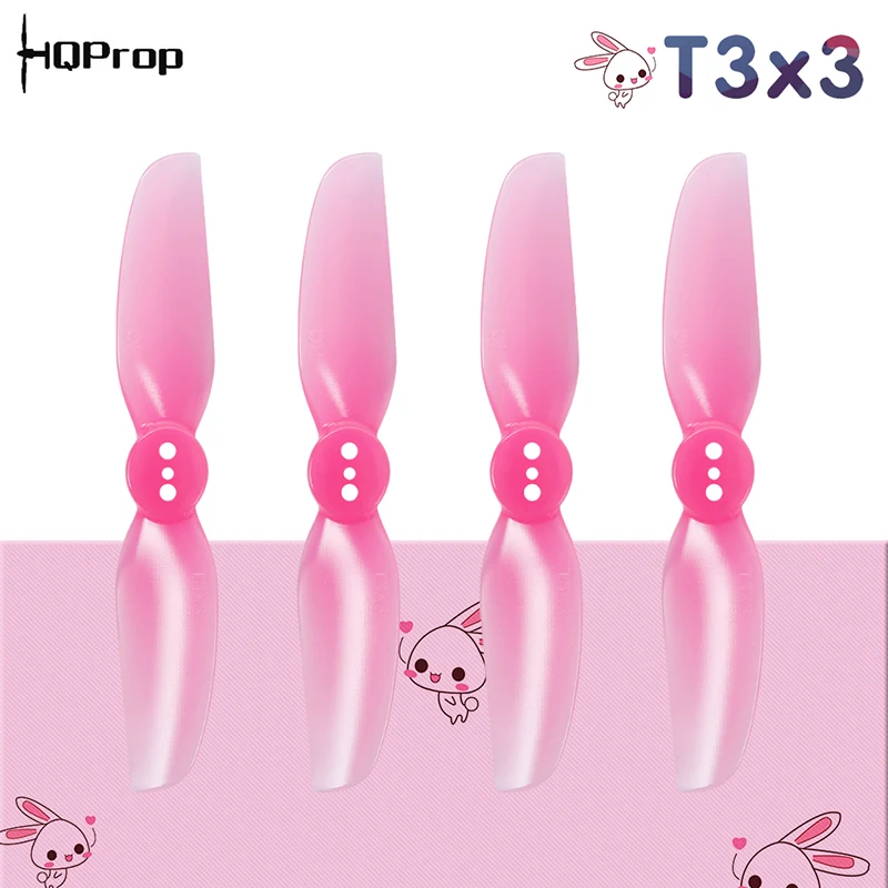 Высокое качество HQ Prop T3x2x2/T3x3x2 3020/3030 3 дюйма 2 лезвия CW CCW пропеллер prop совместимый iFlight Beemotor 1104 двигатель для FPV