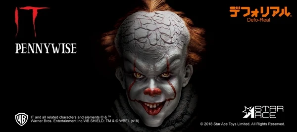 STAR ACE TOYS ASA6004 DF Joker 15 см 1/12 мягкий винил Defo настоящая серия Pennywise Фигурка Статуя Модель полный набор игрушек для фанатов