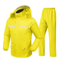 fashion sports yellow raincoat man waterproof raincoat suit motorcycle rain jacket poncho m xxl rain coat rain universal 60yy155