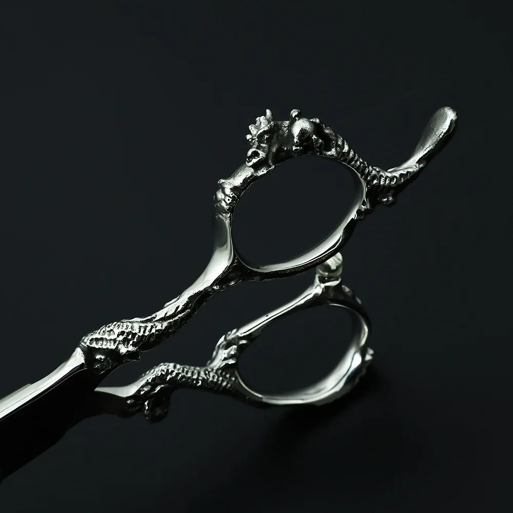 Профессиональные филировочные ножницы с рукояткой дракон 7 дюймов JP440c