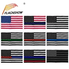 Флаги американской серии Flagnshow, флаги национальной страны, 3x5 футов, украшение из полиэстера, флаг США и Америки, праздничный памятный флаг