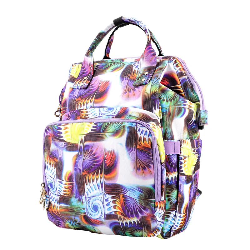 

Mummy Maternity Diaper Bags Children's Wrap Backpack for Babies Stroller Waterproof Changing USB Bag Baby Care A036