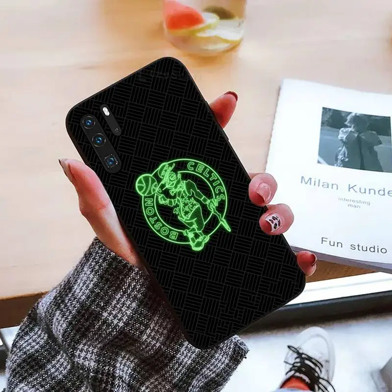 

celtics boston luck article cartoon Phone Case For Huawei honor Mate P 9 10 20 30 40 Pro 10i 7 8 a x Lite nova 5t