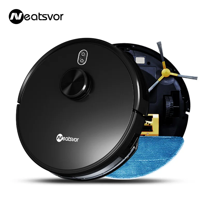 NEATSVOR X600 4000pa робот пылесос с лазерной навигацией виртуальная стена приложения