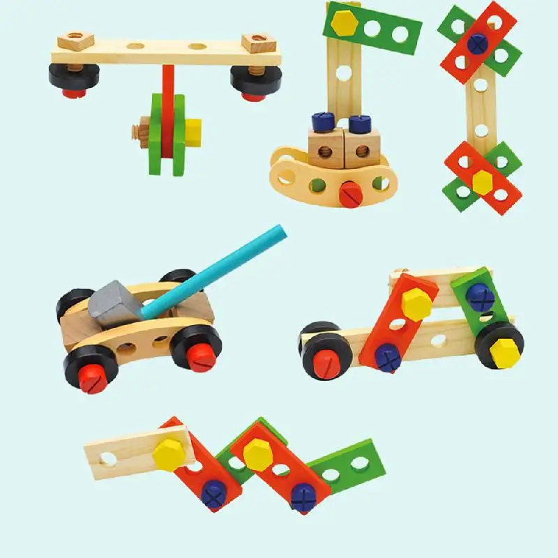 Деревянная игрушка для детей Детская образовательная ручка коробка