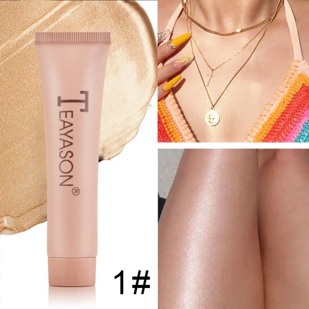 TEAYASON блеск для лица и тела блестящие тени век гель осветления кожи пшеницы |
