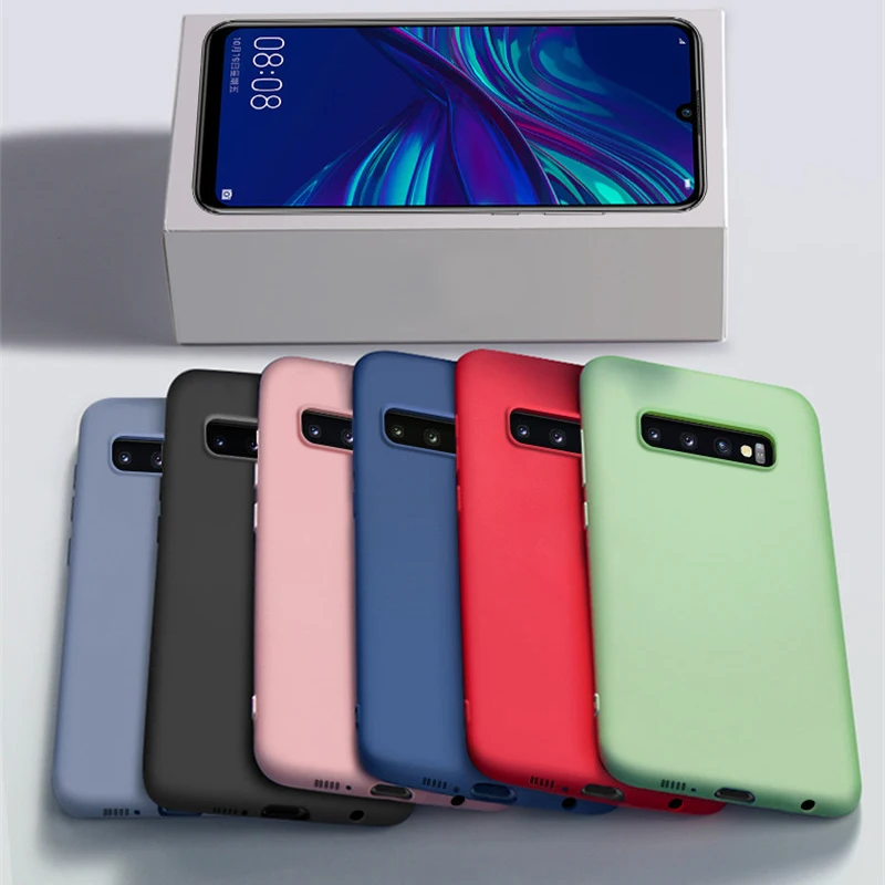 Жидкий силиконовый чехол для samsung Galaxy A90 A60 A70 A80 A50 A50S A40 A30 A30S A20e A10 A9 A7 A6 J4 J6 плюс мягкие тонкие чехлы