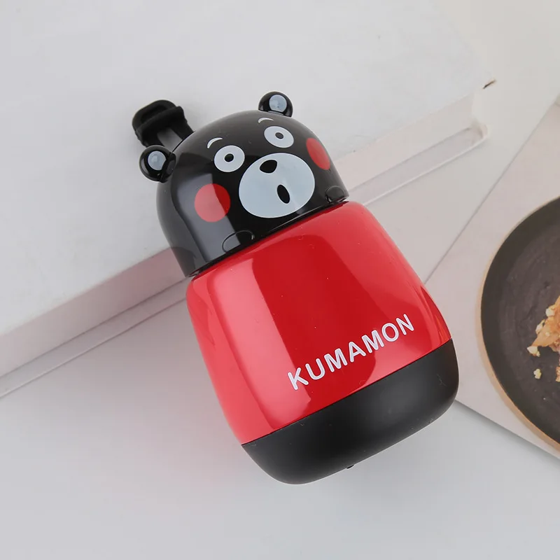 

Термос Kumamoto, бутылка для воды для детей, школьников, кавайные кружки из нержавеющей стали, кофейные чашки, вакуумная фляжка, рождественский ...