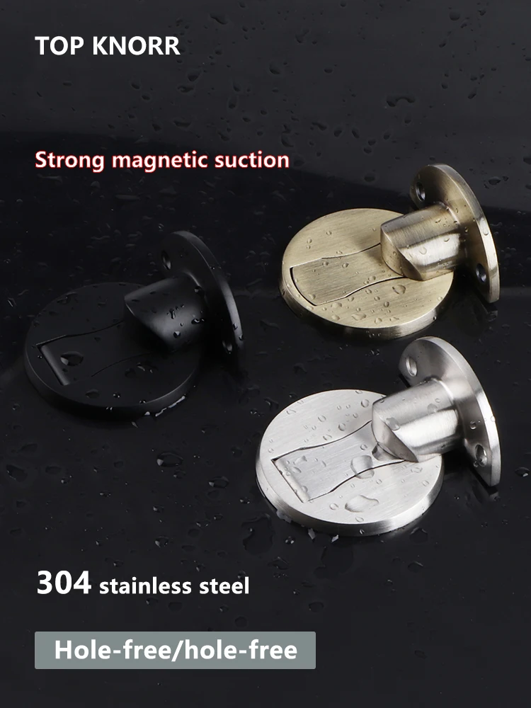 Магнитный дверной всасывающий Невидимый блок из нержавеющей стали 304 без