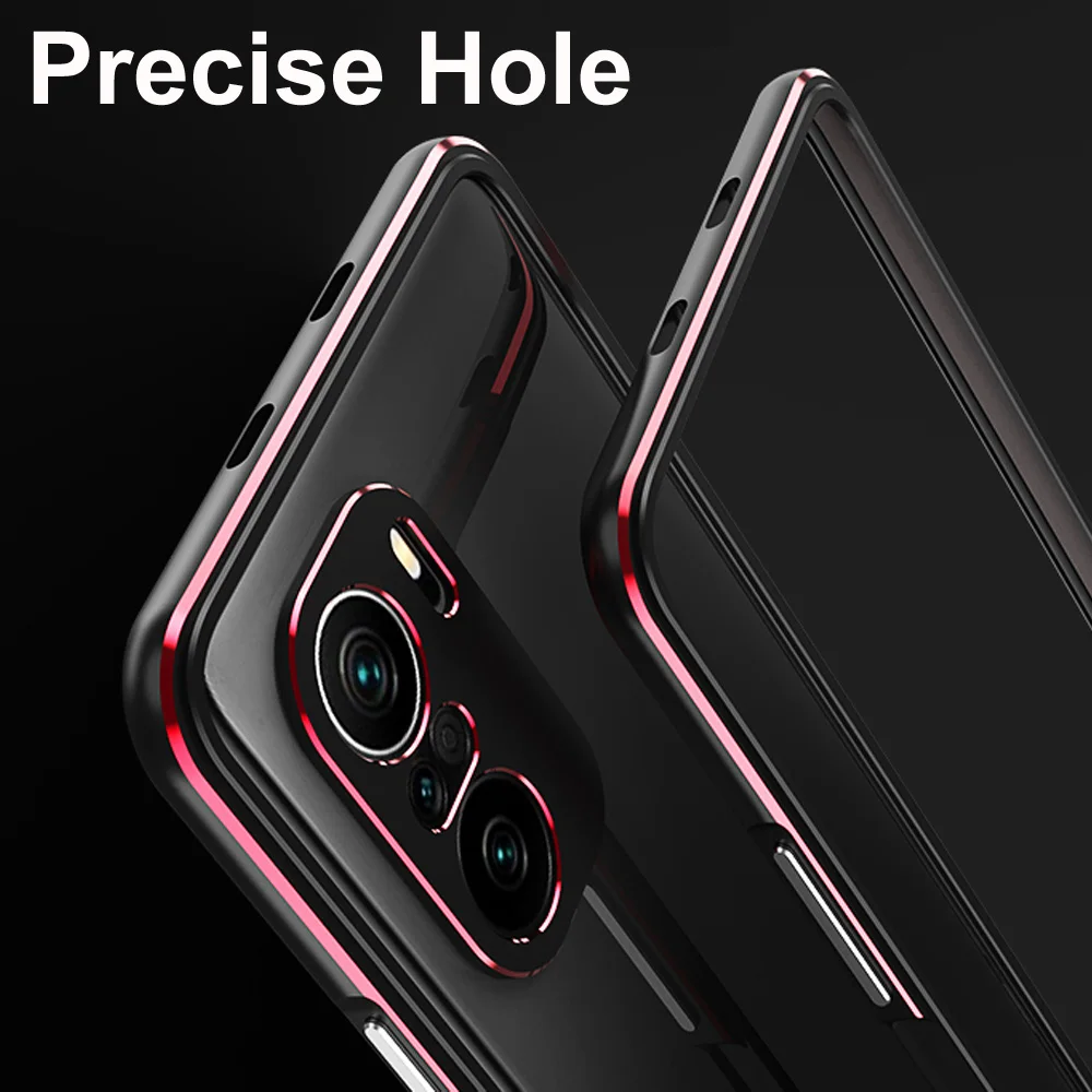For Xiaomi Redmi K40 pro Case Original Aluminum bumper case camera protector POCO F3 Metal Frame cover | Мобильные телефоны и