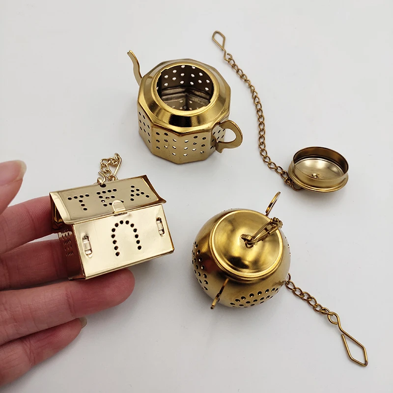 Чайный набор из нержавеющей стали кухонный чайный в форме заварки аксессуары шар