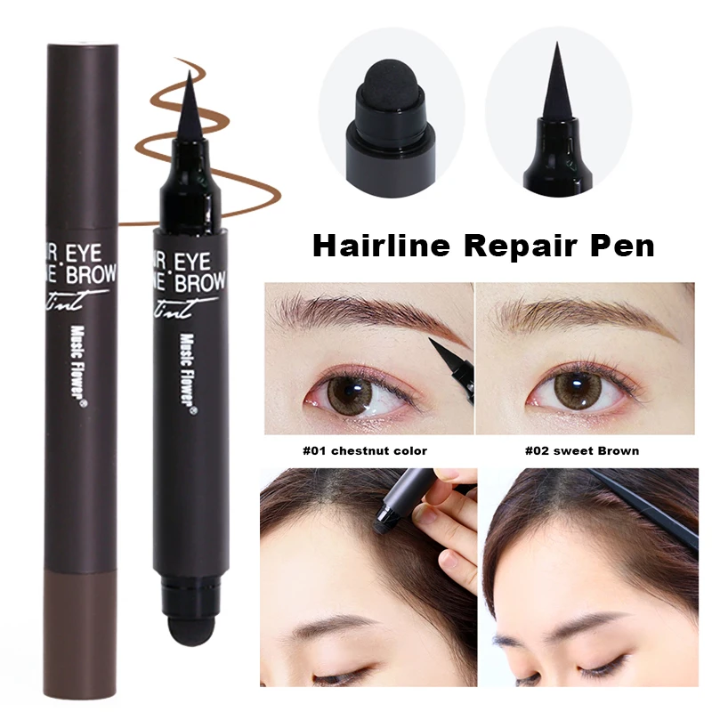 Оптовая продажа 3 в 1 карандаш для бровей подводка глаз волосяного покрова