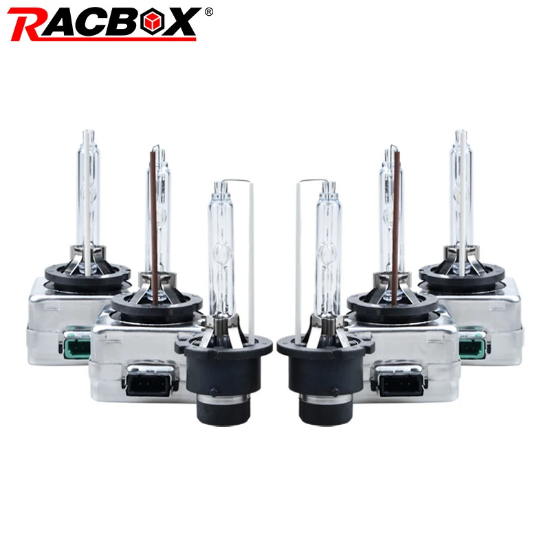 Лампа RACBOX HID D1S D1R D2S D2R D3S D3R D4S D4R ксеноновая лампа светильник с круглым светом 35 Вт
