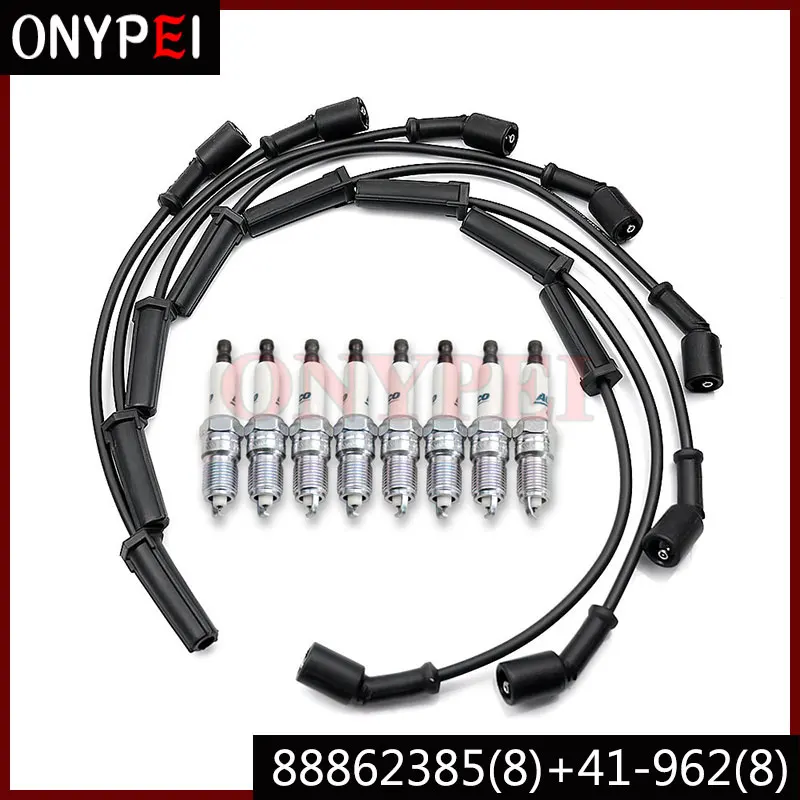 

Комплект проводов для свечей зажигания 9748HH + 41-962, подходит для CADILLAC, CHEVROLET, AVALANCHE, SILVERADO, SUBURBAN, TAHOE, GMC, HUMMER