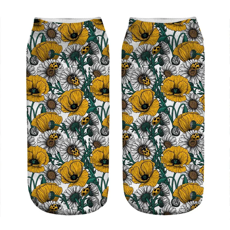 2021 женские носки кавайные с принтом заснеженных сов harajuku счастливые забавные