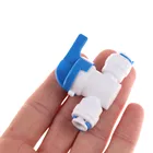 Обратный осмос воды RO 14 дюйма встроенный Новый шаровой клапан быстрое подключение запорный шаровой клапан переключатель