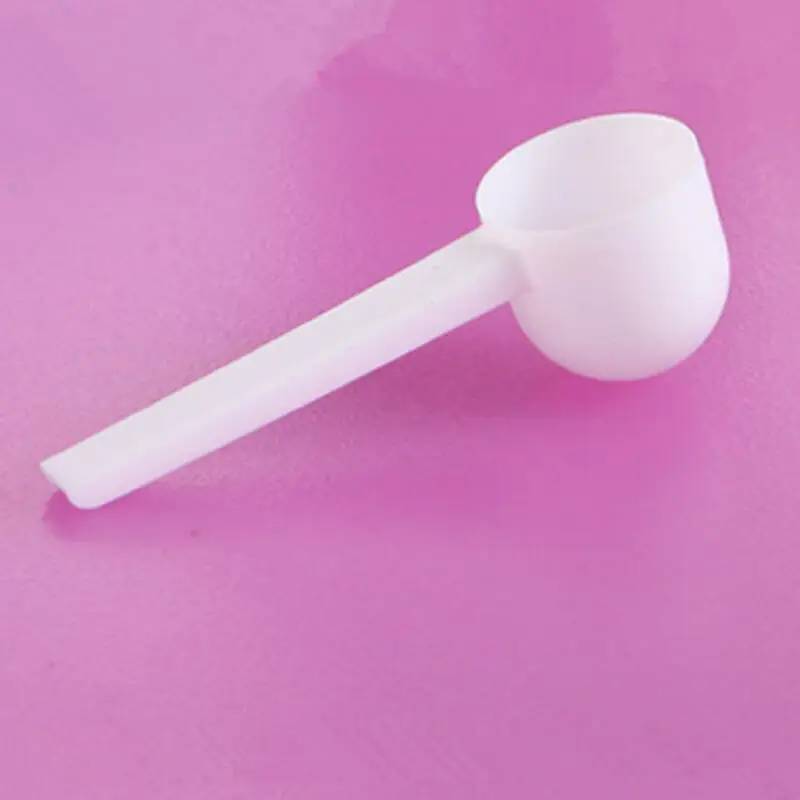 Бесплатная доставка модные Профессиональные белые пластиковые зеркальные Ложки