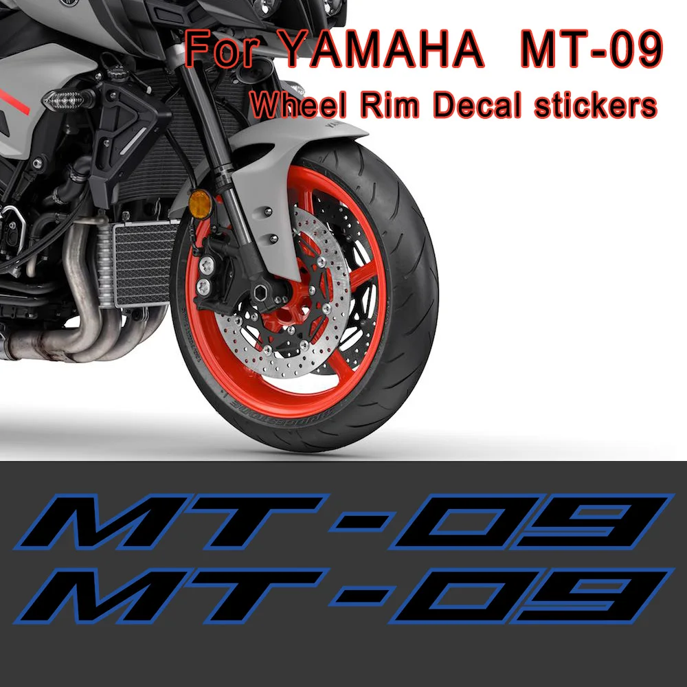 MT 09 наклейка на мотоцикл наклейка полосы обода колеса для YAMAHA MT-09 MT09 MT 09 шлем Танк корпус оболочка печать пленка