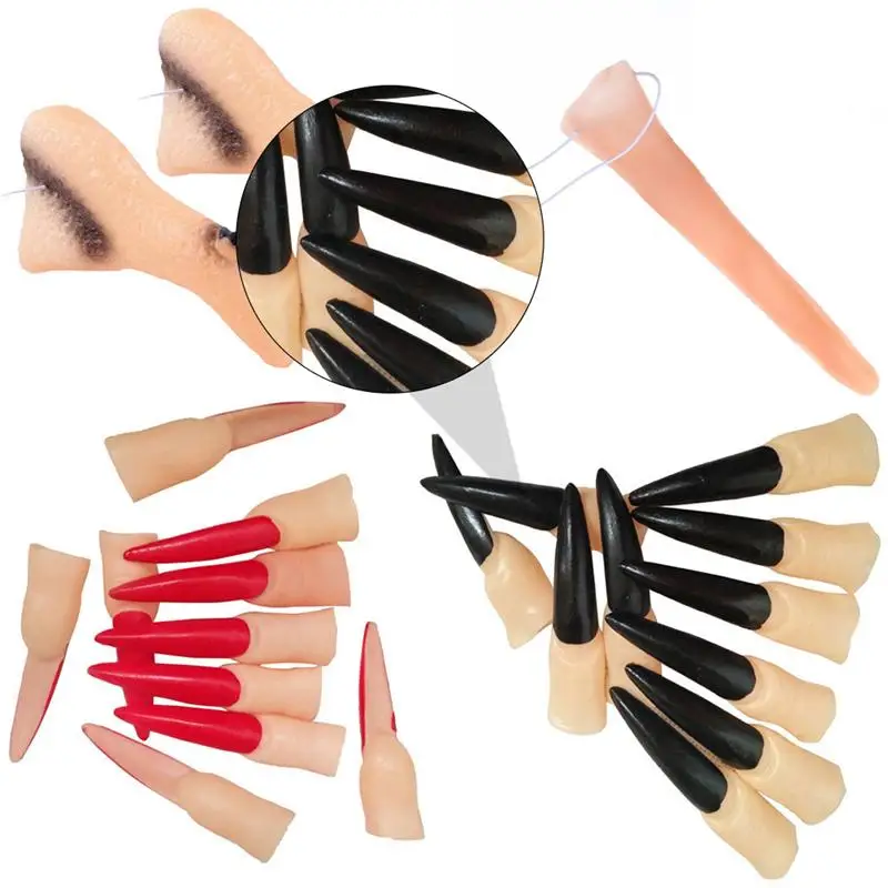 1 комплект креативные портативные прочные интересные Ложные носы ведьмы для