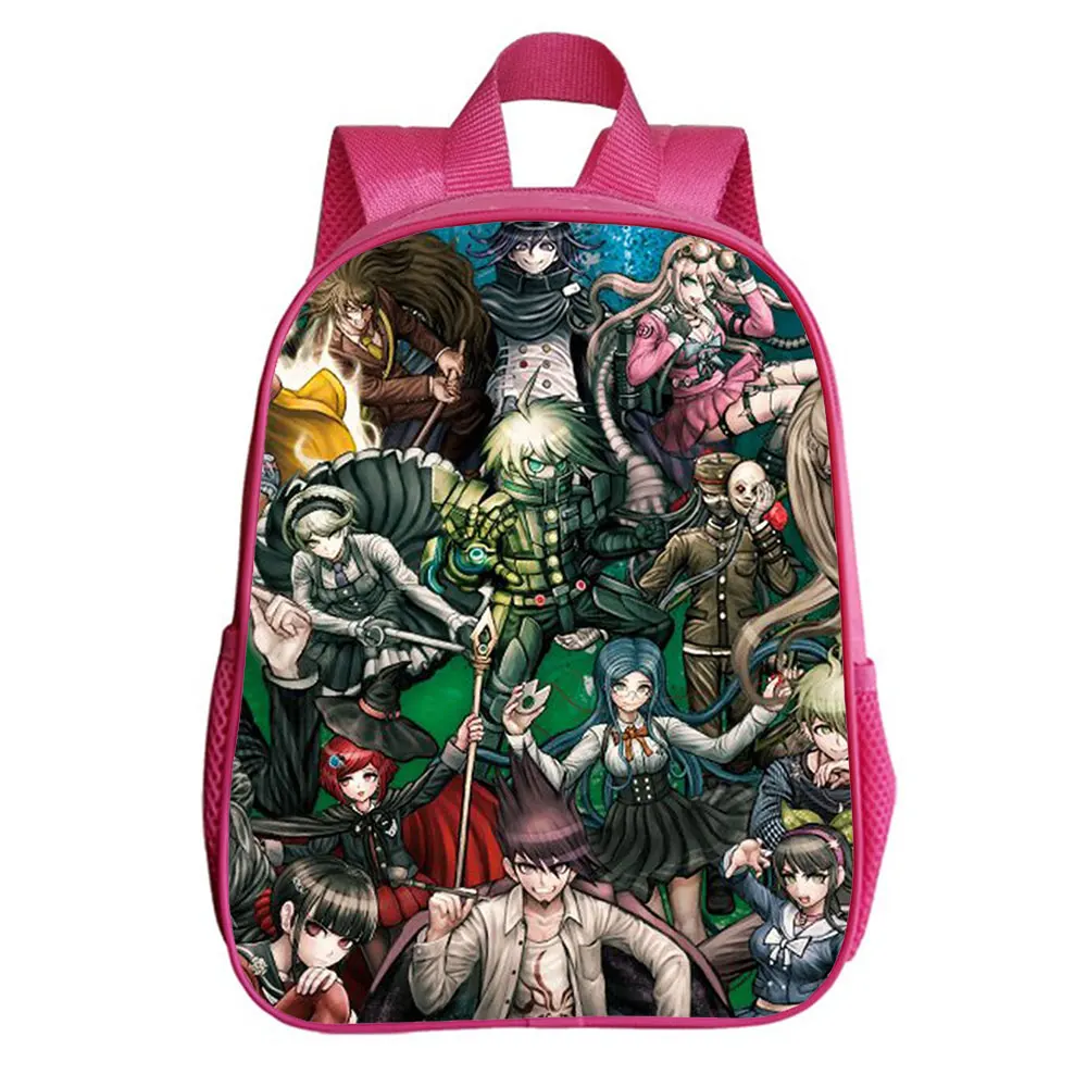 

Anime Danganronpa Backpack School Bags Boys Girls Kids Teens Cartoon Rucksack Unisex Travel Laptop Knapsack Students Bag New