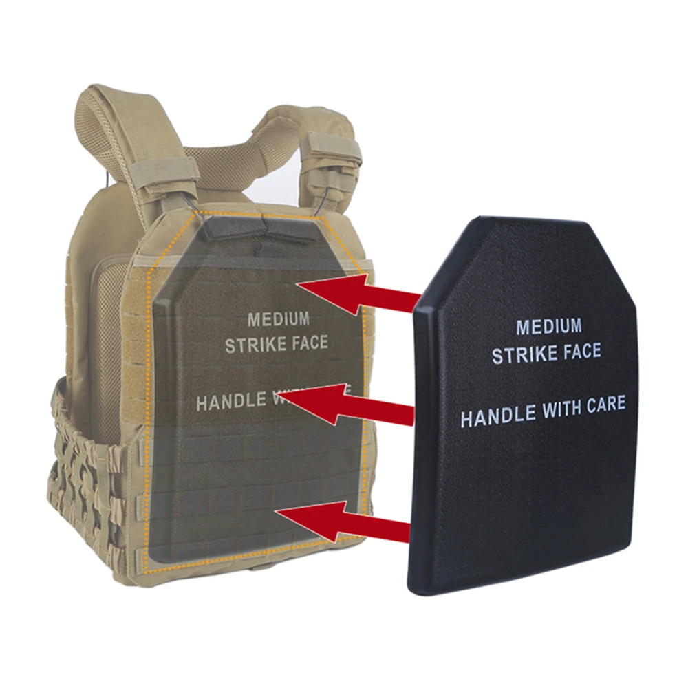 Жилет тактический нагрудный ударопрочный бронированная пластина перегородка