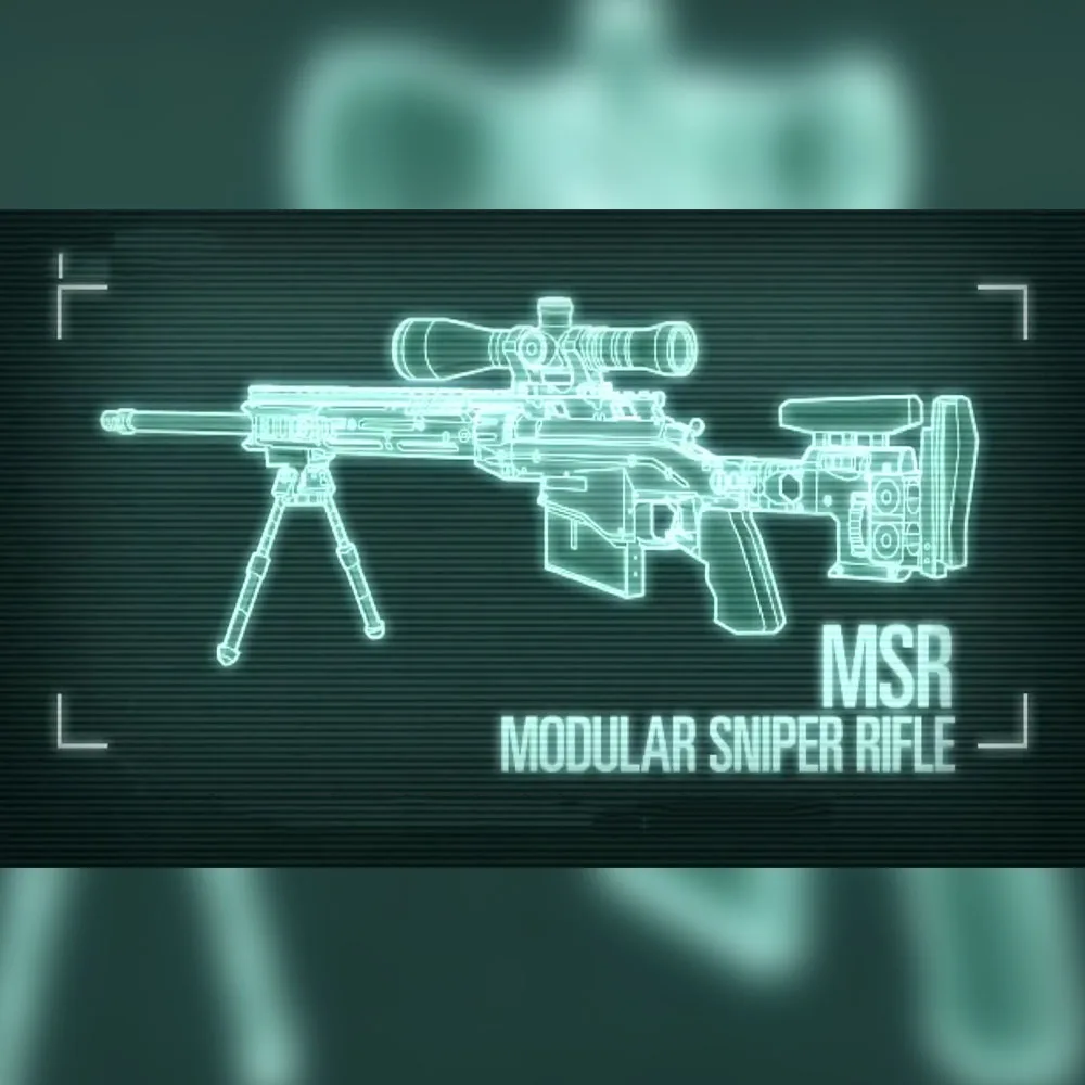1/6 весы Remington MSR модульная Снайпер модель винтовки пистолет монтажный Пазлы