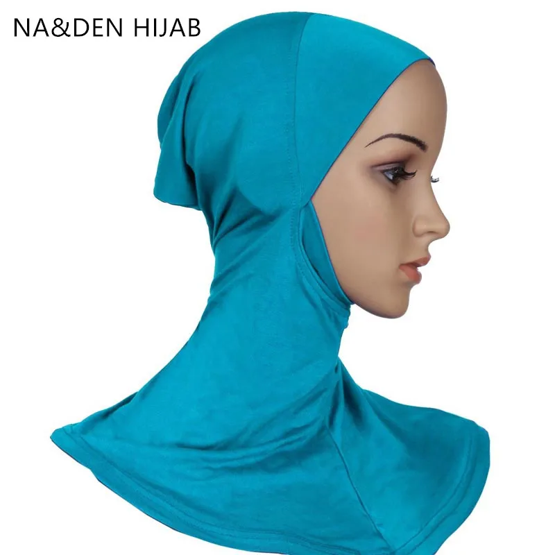 1 шт. модный мусульманский головной платок женский полный Чехол внутренняя шапка