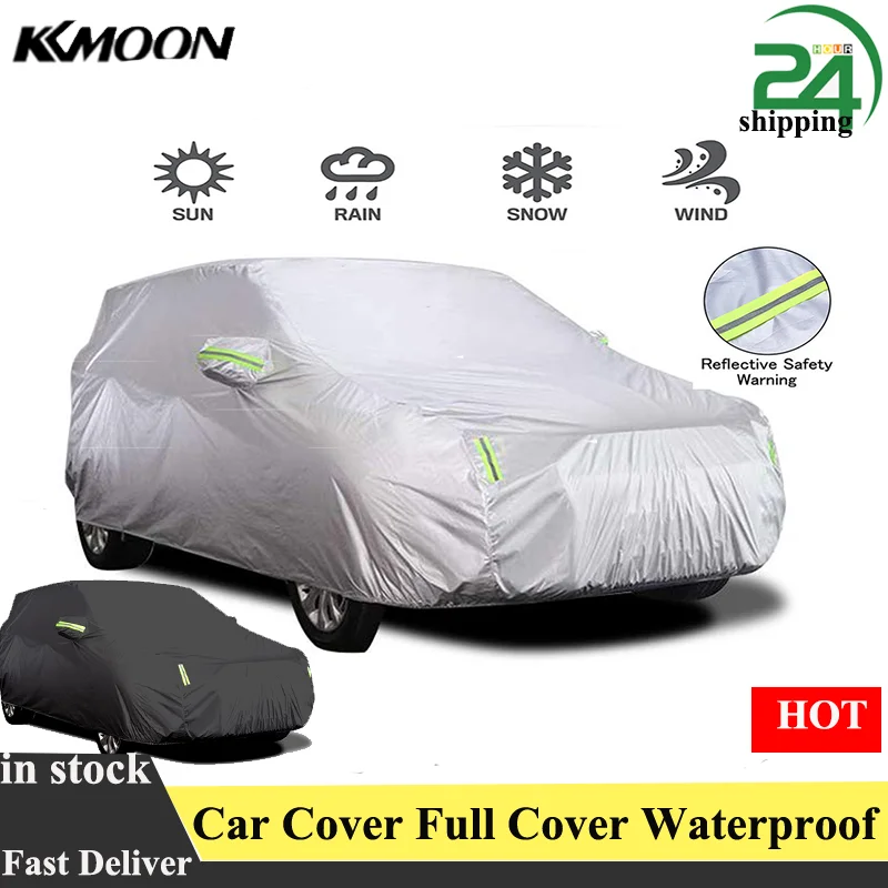 Чехол для автомобиля полное покрытие водонепроницаемая Светоотражающая полоса