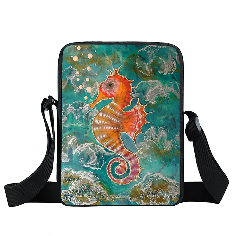 Забавный осьминог море черепахи Медузы мини сумка для маленьких мальчиков