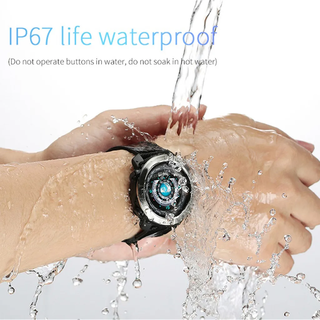 EPULA фитнес-трекер Смарт-часы Bluetooth плавание фитнес спорт водонепроницаемые