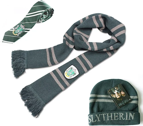 Смесь хлопка шарф Поттер Косплей Hw школьный Ravenclaw Гермиона длинные шарфы Slytherin