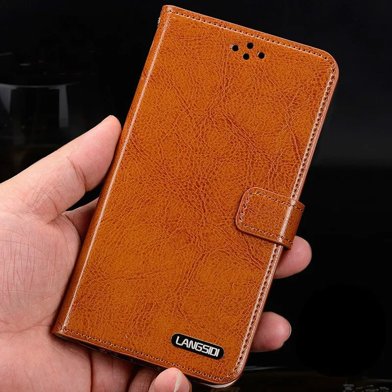 Чехол книжка из натуральной кожи для huawei P20 Pro Mate10 9 держатель карт Waller чехол nova 3 3e 2