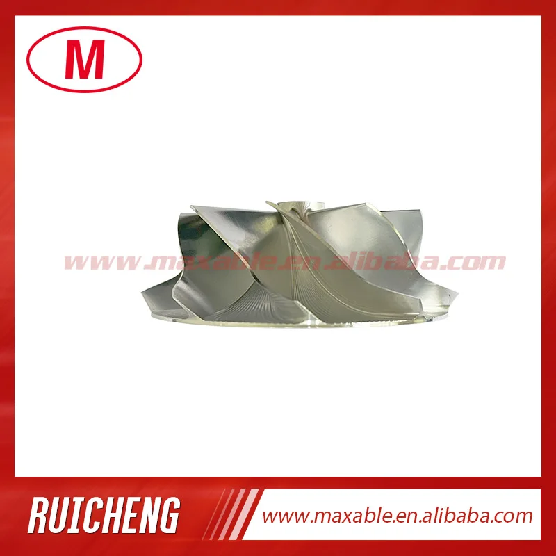 K16 51.03/61.98 mm 9+0 blades high performance turbocharger billet/milling/aluminum 2618 compressor wheel | Автомобили и