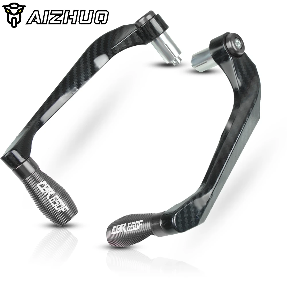 gray 7/8" 22mm Motorcycle Lever Guard Brake Clutch Lever Protector Proguard For HONDA CBR650F CBR 650F CBR 650 F - Цвет: gray