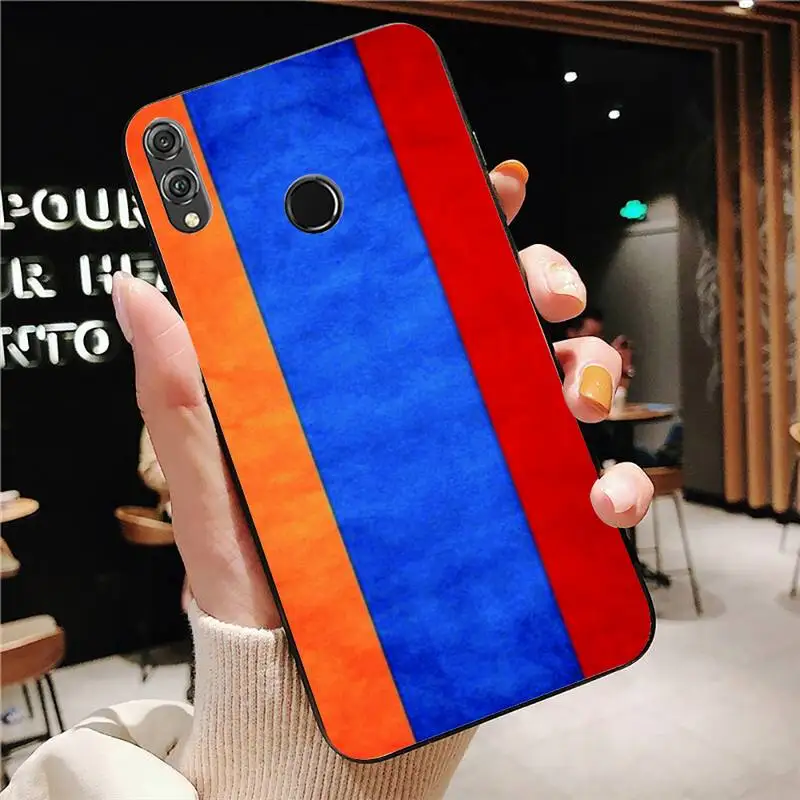 

Armenia Armenians Flag Phone Case Black For Huawei Mate10/30/30Pro/40/40Pro Enjoy10/10Plus/8Plus/9E Y6P/8S/9 Cases