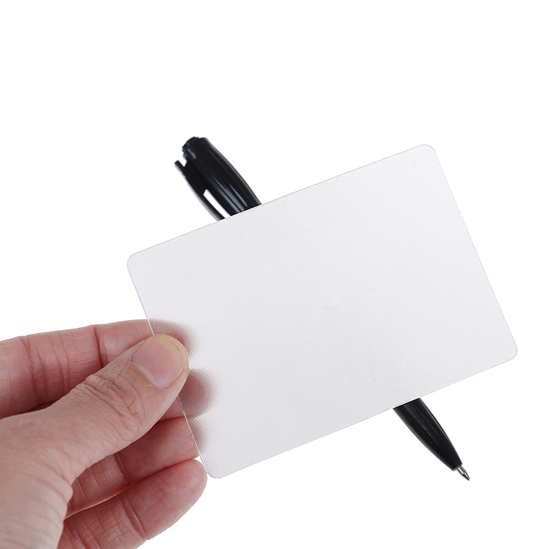 

1pcs LUBORS LENS Card Perspective Distortion Close Up Street Magic Tricks Kids Tricky Gimmick Easy To Do For Beginner