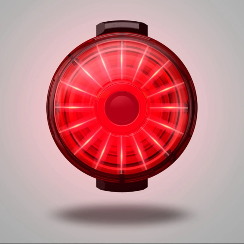 

Hot-USB Rechargeable Bicycle Light Smart Sensor Signal Light Brake Tail Light MTB Road Bike
