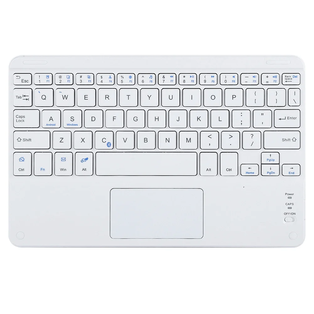 

Portable 9in BT Touchpad Keyboard Scissors Feet Design Ultra Slim BT Keyboard Bluetooth Keyboard with Touchpad Bluetooth