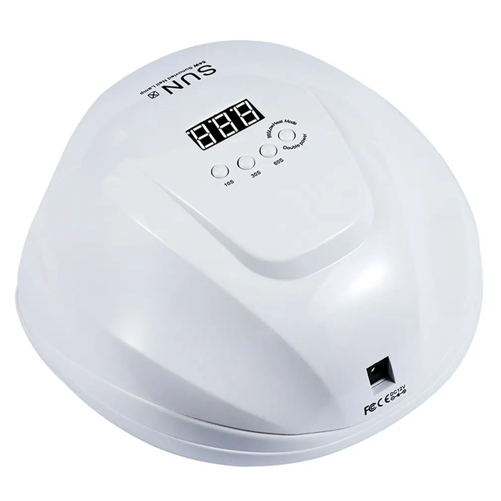 Dual Light Uv Led Nail Lamp Dryers Gel Polish Curing Low Heat Mode Auto Sensing For Nails | Красота и здоровье