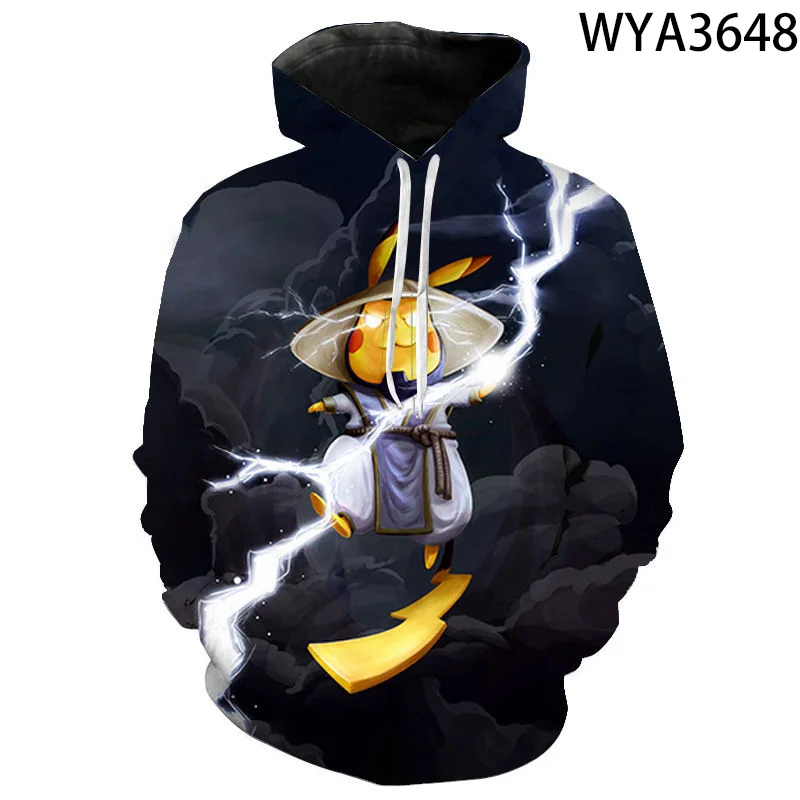 

New Spring And Fall Hoodies Men Women Children Cartoon Anime Sweatshirts 3D Print Pullover Streetwear Boy Girl Kids Hooded Coat