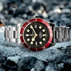 Часы PAGANI Мужские механические Автоматические, дизайнерские Брендовые спортивные водонепроницаемые светящиеся из нержавеющей стали NH35, 2021