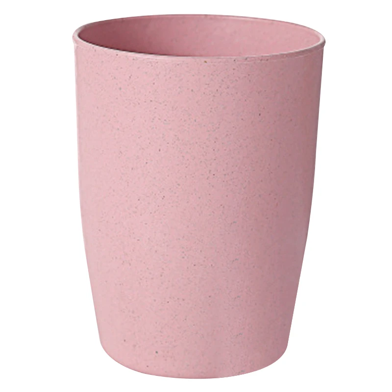 

400ml Wheats Straw Water Cup Multifunctional Coffee Plastic Cup Drinking Cups Reusable Brushing Cups HVR88