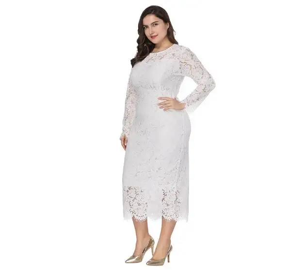 Женское облегающее платье средней длины Осеннее элегантное черное/белое/красное