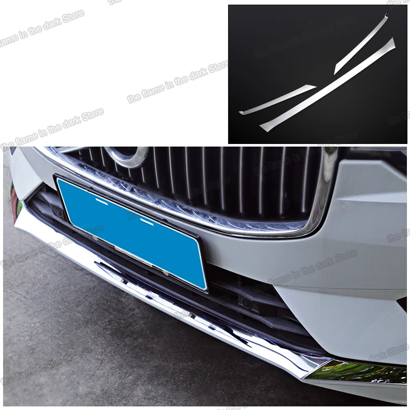 Lsrtw2017 блестящие серебряные автомобильные передние бамперы из нержавеющей стали