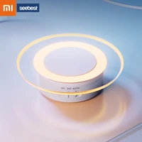xiaomi seebest smart night light soft light dual sensors for human body rechargeable hallway stairway bedroom sleep night light