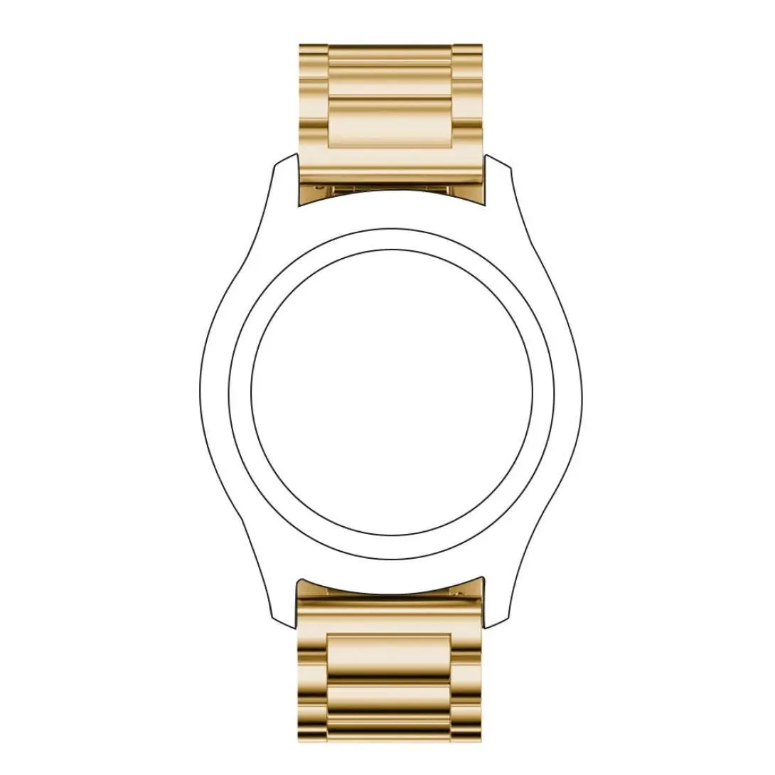 Ремешок из нержавеющей стали для Samsung Galaxy Watch 46 мм S3 S2 22 SM R800NZSAXAR 20 Amazfit BIP браслет 42