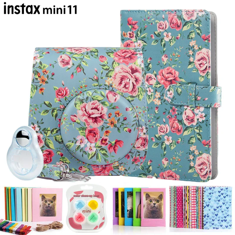 Аксессуары комплект для Fujifilm Instax Mini 11 мгновенная пленка камера с наплечной